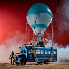 Fortnite Battle Bus with Jonesy Figure Childrens Toy Playset