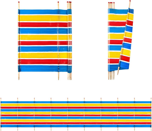 Beach camping windbreak pole - camping,