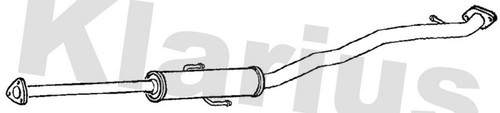 Centre muffler fits - centre,