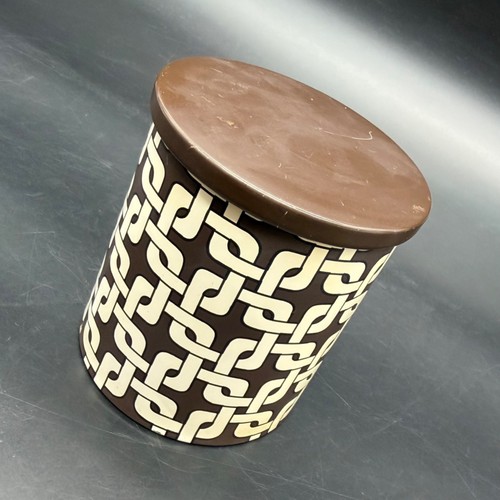 Vintage tin storage - vintage,