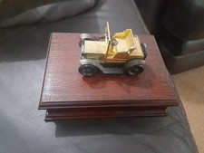 Vintage Playing Card Holder 1917 Ford Model T Car With Cards