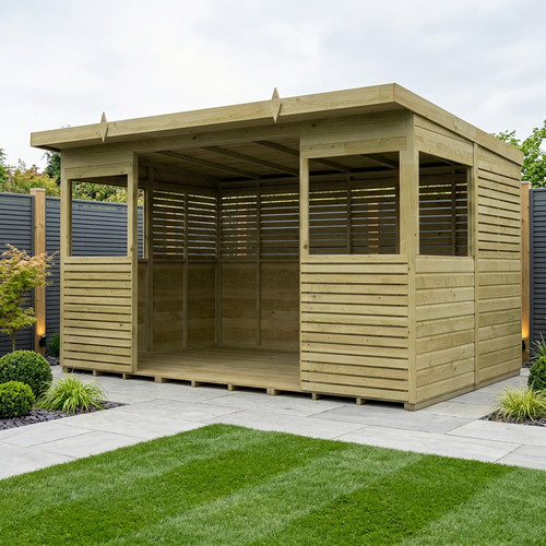 Bbq kitchen shelter multiple - shelter,
