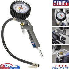 Sealey SA302 Pressure Gauge 0–175psi – Air Line Tyre Inflator Gauge