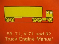 (2) vintage DETROIT DIESEL ENGINES 53 71 V-71 92 REPAIR / SERVICE MANUALS!