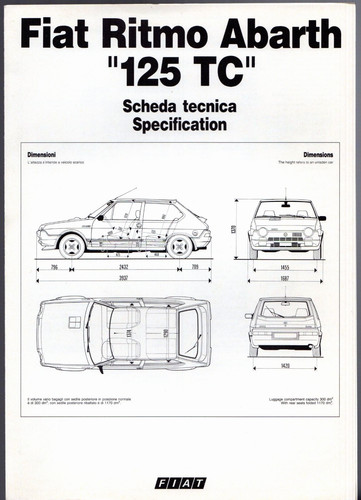 Fiat ritmo abarth 125 - ritmo,
