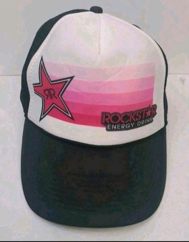 Black white trucker rockstar - trucker,