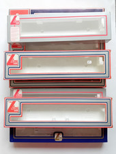 LIMA : OO GAUGE : JOB LOT OF 8 x EMPTY BOXES : 7 x LOCO BOXES & 1 x COACH BOX