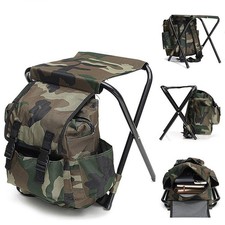 2-in-1 Folding Camping Stool