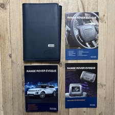 11-18 RANGE ROVER EVOQUE  OWNERS HANDBOOK MANUAL & NAVIGATION 2011 R20644