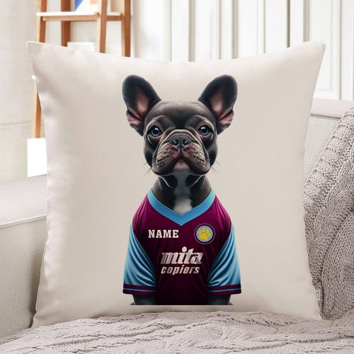 Aston villa frenchie - villa, cushion