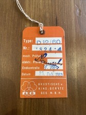 AKG Microphone D12/60 TAG -