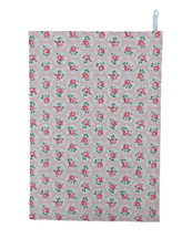 Cath Kidston Provence Rose Pink Floral Tea Towel Kitchen Dish Cloth Handmade