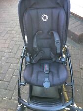 Bugaboo Bee 5  Black Push Chair Stroller With Rain Cover Great Condition