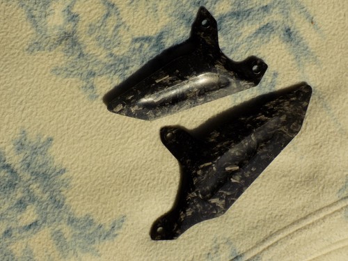 Carbon fibre heel - fibre, guards