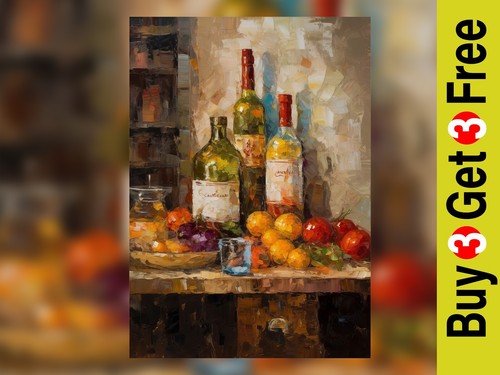 Classic still life oil - still,