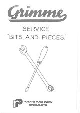 Grimme Bits and Pieces Service