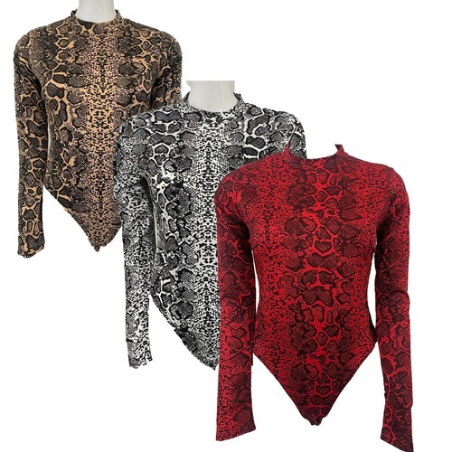 Boohoo snake print - body, long