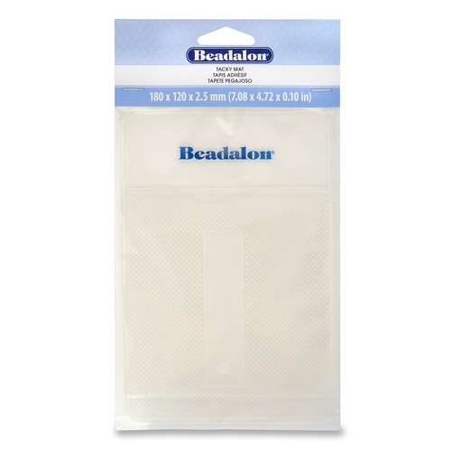 Beadalon tacky bead mat clear - beadalon,