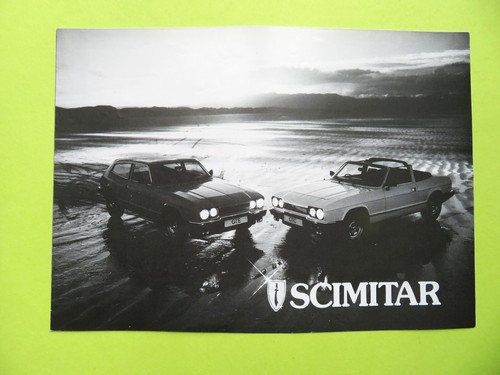 Reliant scimitar brochure - reliant,
