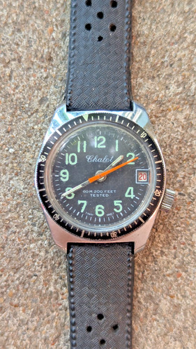 Chalet divers wrist watch - chalet,