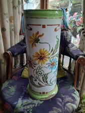 French Enamel Umbrella Stand