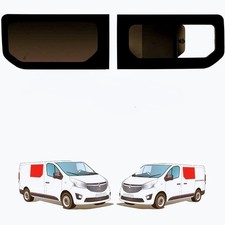 1 Left Fixed + 1 Right Opening Side Window. Vivaro, Renault Traffic 2014+