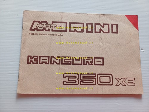 1985 morini kanguro - morini,