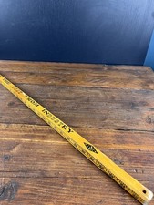 Vintage Wooden Yard Stick 36 Inch Measurement Centreblast Spenstead Measuring