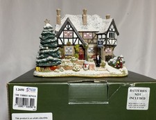 Lilliput Lane The Three Kings Christmas Illuminated Model L2650 2003 Box & Deeds