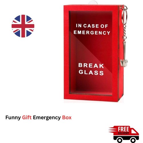 Funny gift emergency - funny, box