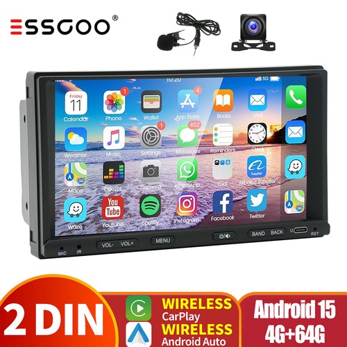 64g carplay double din - double,