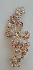 Vintage crystal brooches -