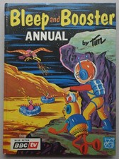 Bleep and Booster Annual 1969 Blue Peter BBC TV Book Purnell VF-