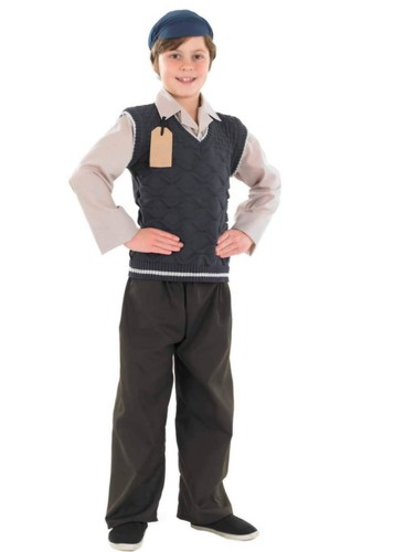 Kids 1940s school boy - kids,