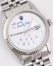 Rolex Datejust 36mm White "Who