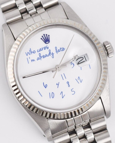 Rolex datejust 36mm white who - 36mm,