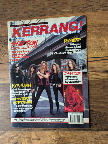 Kerrang 341 skid row - 341, row,