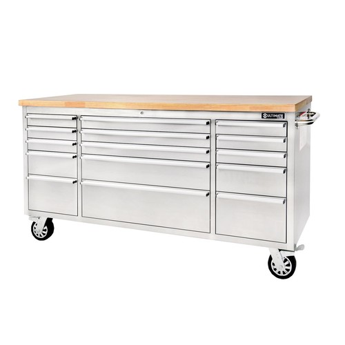 Stainless steel tool chest - tool, 72"