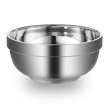 Double Layer Metal Bowl Large