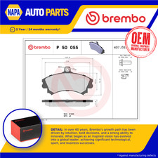 Brake Pads Set fits MITSUBISHI