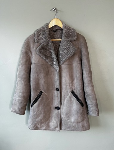 Genuine sheepskin coat - sheepskin,