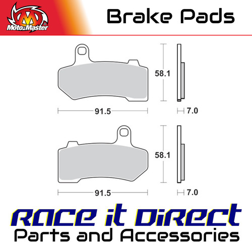 Brake pads for harley dyna - pads,