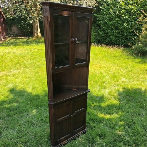 Ercol corner display - display, cabinet
