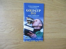 Cheltenham festival gold cup - -,
