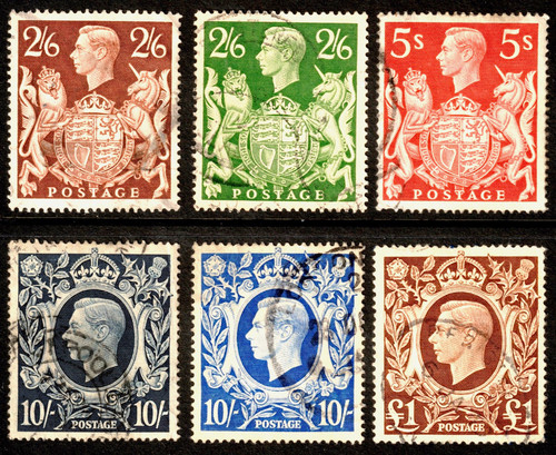 Gvir 1939 set 6 - set, used