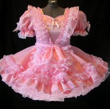 Sissy Girl Lockable Pink Satin