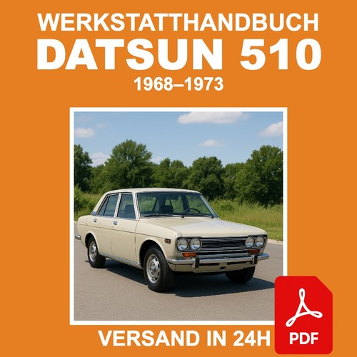 Workshop manual datsun 510 - datsun,