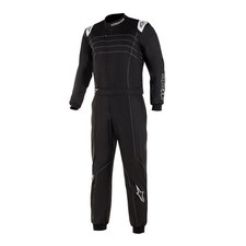 Alpinestars KMX-9 V2 Kart Suit Black / White Size 60 NEW