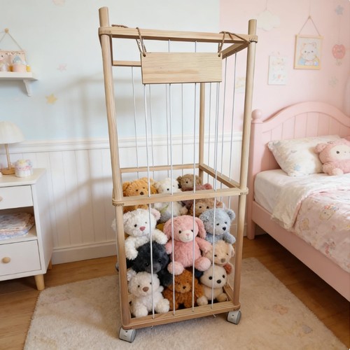 Teddy storage zoo with - zoo,