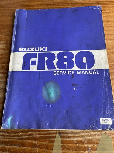 Suzuki fr80 workshop service - fr80,